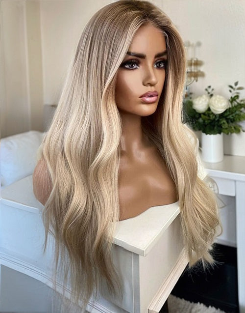 Glueless Ombre Blonde Wig – Effortless, Flawless, Ready to Wear