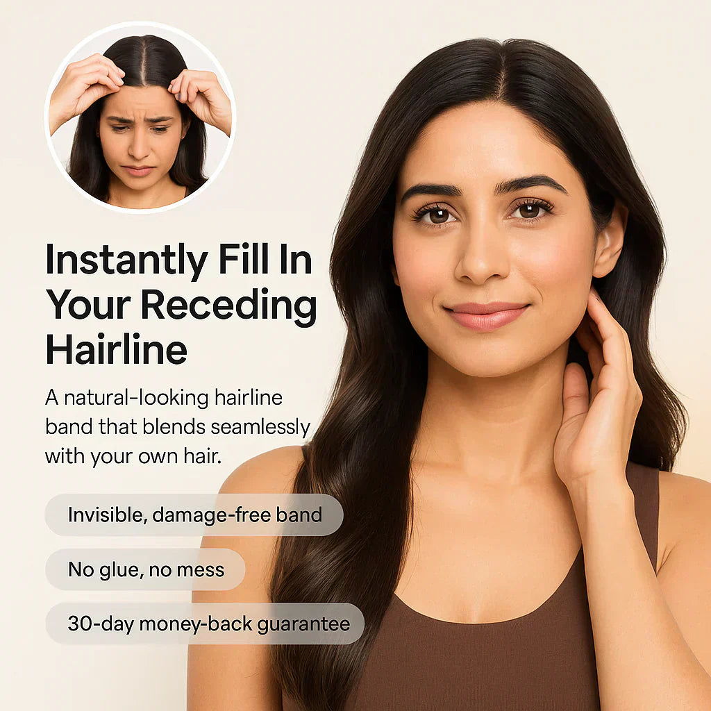 Thinning Hairline? Fix It in Seconds — Blends Like Real Hair