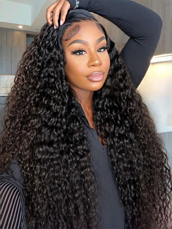 13x6 Glueless Lace Front Wig – Pre-Everything Drawstring Dome Cap, 180% Density Wear & Go Wig – US Stock